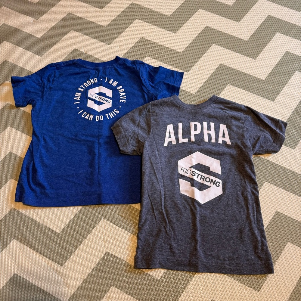 Kids strong tees